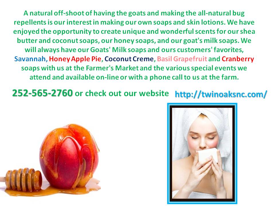 TwinOaksFarmNC's tweet image. Yum you&apos;ll love the scent &amp;amp; the feel of using our wonderful refreshing soaps.  #RefreshingSoap