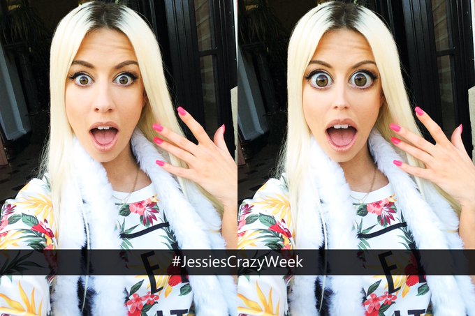 C'est la "Jessie's Crazy Week" !!! Je R&eacute;ponds et Retweet tous vos tweets (sauf exceptions) Tweetez #JessiesCrazyWeek<a href="/tag/jessiescrazyweek"class="tags"><span>#jessiescrazyweek</span></a>
