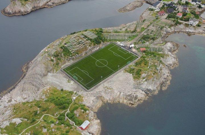 travexp's tweet photo. Football pitch in #Norway http://t.co/ttuywCHjmh
