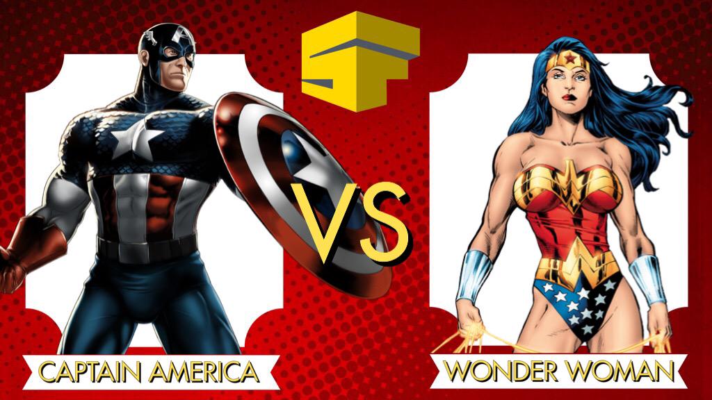 BATTLE OF THE DAY:
RT for CAPTAIN AMERICA
FAV for WONDER WOMAN