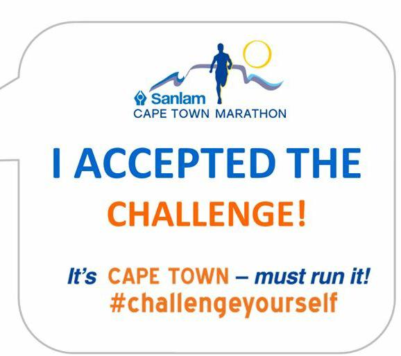 Bravo <a href="/izakdevries/">Izak de Vries</a> that will be running <a href="/CTMarathon/">Cape Town Marathon</a> barefoot for a good cause <a href="/DurbanvilleCHom/">DurbanvilleChildHome</a> ! #challenge a friend