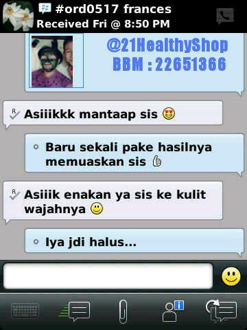 OutletHerbalcom's tweet photo. Baru 1x pake udah berasa khasiatnya. Yuk Beli Masker Herbal Spirulina PIN BB 57F6CA53 WA 085722481650 #HERBAL #AMPUH https://t.co/OygQMLdeGG
