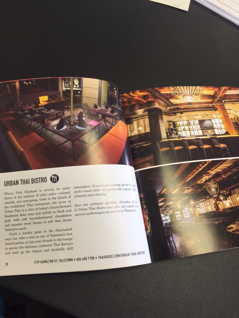 dezchen's tweet image. @UrbanThai #yaletown feature in #vancouver @GemCityGuide