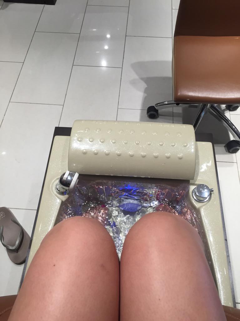 weatherAC's tweet image. After a weekend of moving, lifting &amp;amp; cleaning... Something's are just necessary. #pampering #postmove