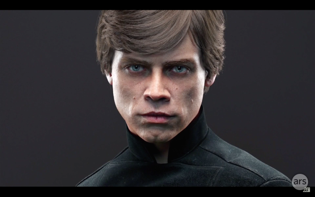 SWBFUpdates's tweet photo. Does Lukes face look realistic or what?
#StarWarsBattlefront http://t.co/JSIwWV5YY5