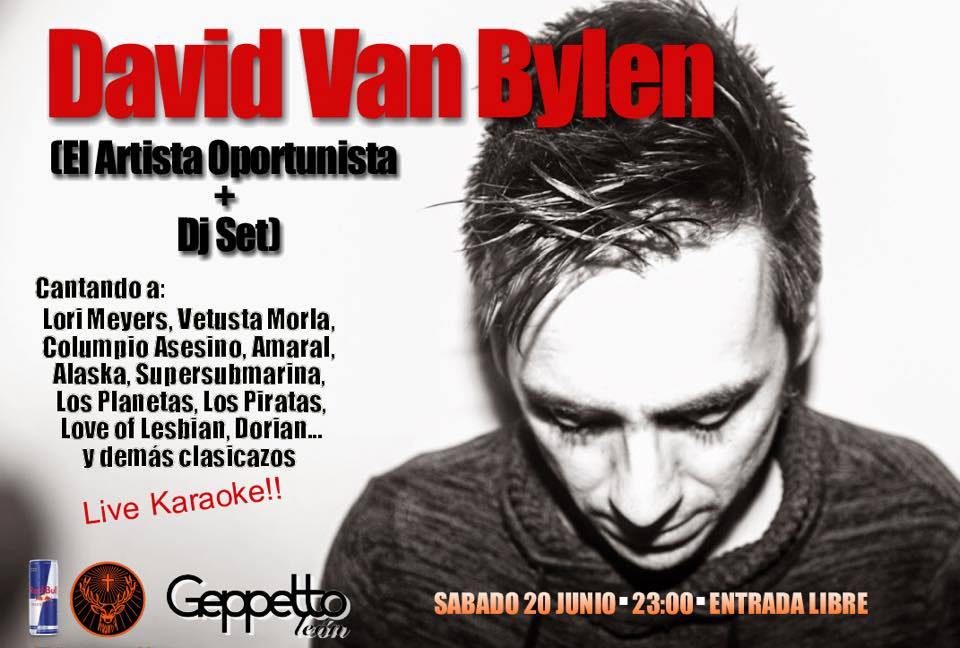 Y el sábado vuelve El Artista Oportunista en modo Karaoke Indie ON! En @GeppettoCopas León