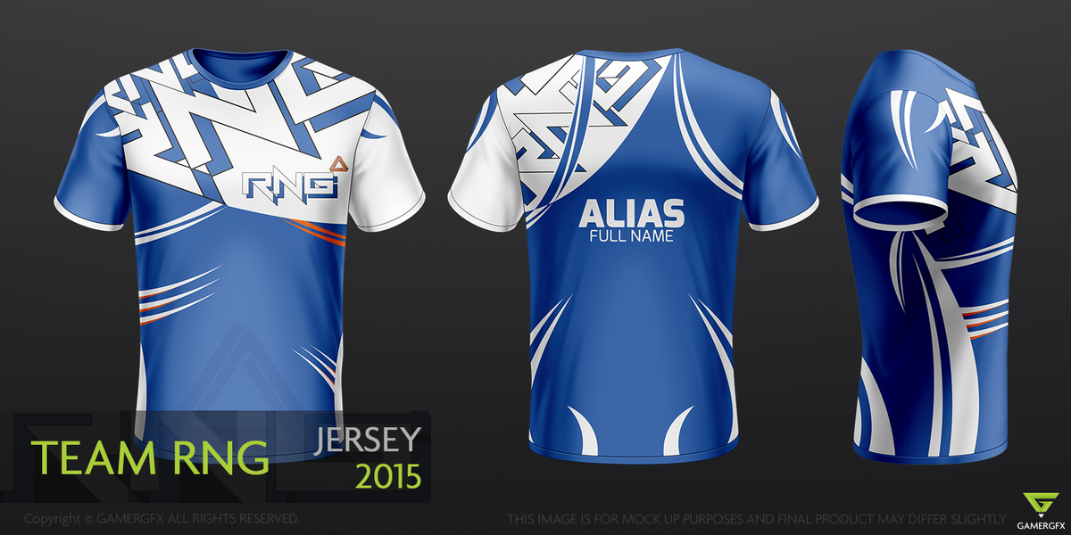 StxryZone's tweet image. Introducing The New &quot;Team RNG&quot; Jerseys, Designed by GamerGFX!  #DesignDoneRight