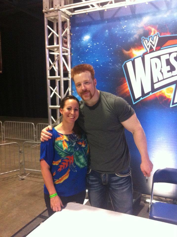 Steph__Jackson's tweet photo. I'm still a @WWESheamus fan. He was so friendly when we met him at Axxess in Miami #MITB2015 http://t.co/snaNk2EcYJ