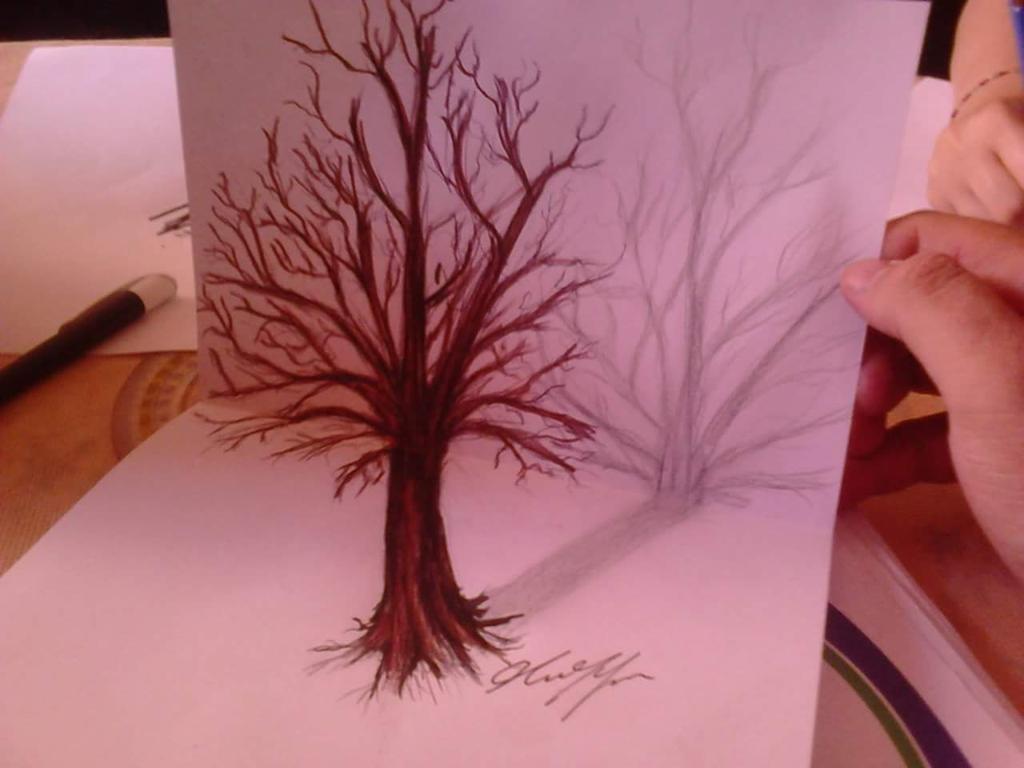 LoiMattia's tweet image. #mydrawing #Tree3d mi sono divertito a crearlo. Sarà il primo di una lunga serie...