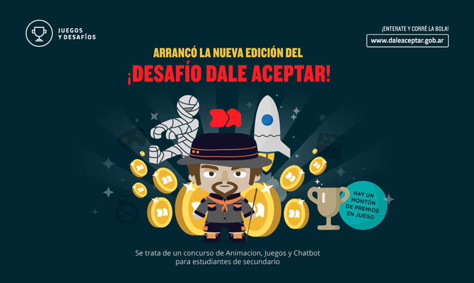 somoshackeras's tweet photo. Desafio de #animación, #videojuegos y #chatbox @DaleAceptar que esperas para participar http://t.co/NzJvIhfBWW http://t.co/Yfic4Lvs6d