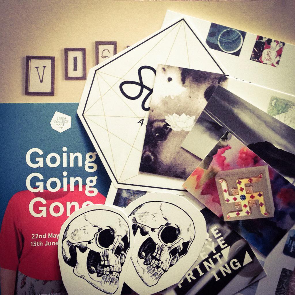 Some of our favourites from @LeedsCofArt - great art, great design, great ideas... #design #advertising #illustration