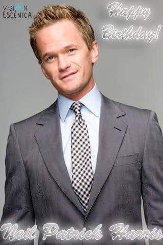 HAPPY BIRTHDAY Hoy celebramos a Neil Patrick Harris ! Today we celebrate to Neil Patrick H. 
