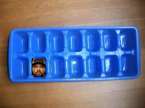 HAPPY BIRTHDAY ICE CUBE 