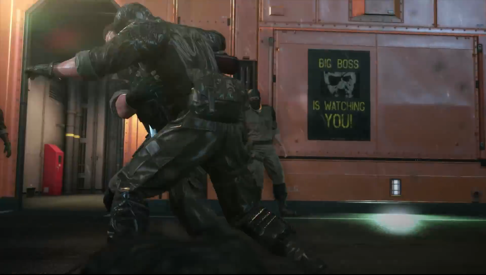 兵隊 Big Boss Is Watching You マザーベースに貼られたポスター これはパスが時折テープの中で話していた サイファーは見ている を真似しているのでしょうか 裏切りを許さない強い意思の表れかもしれませんが Http T Co X1pa3twy3y 兵隊 Big Boss Is Watching You マザーベースに貼られたポスター これはパスが時折テープの中で話していた サイファーは見ている を真似しているのでしょうか 裏切りを許さない強い意思の表れかもしれませんが Http T Co X1pa3twy3y