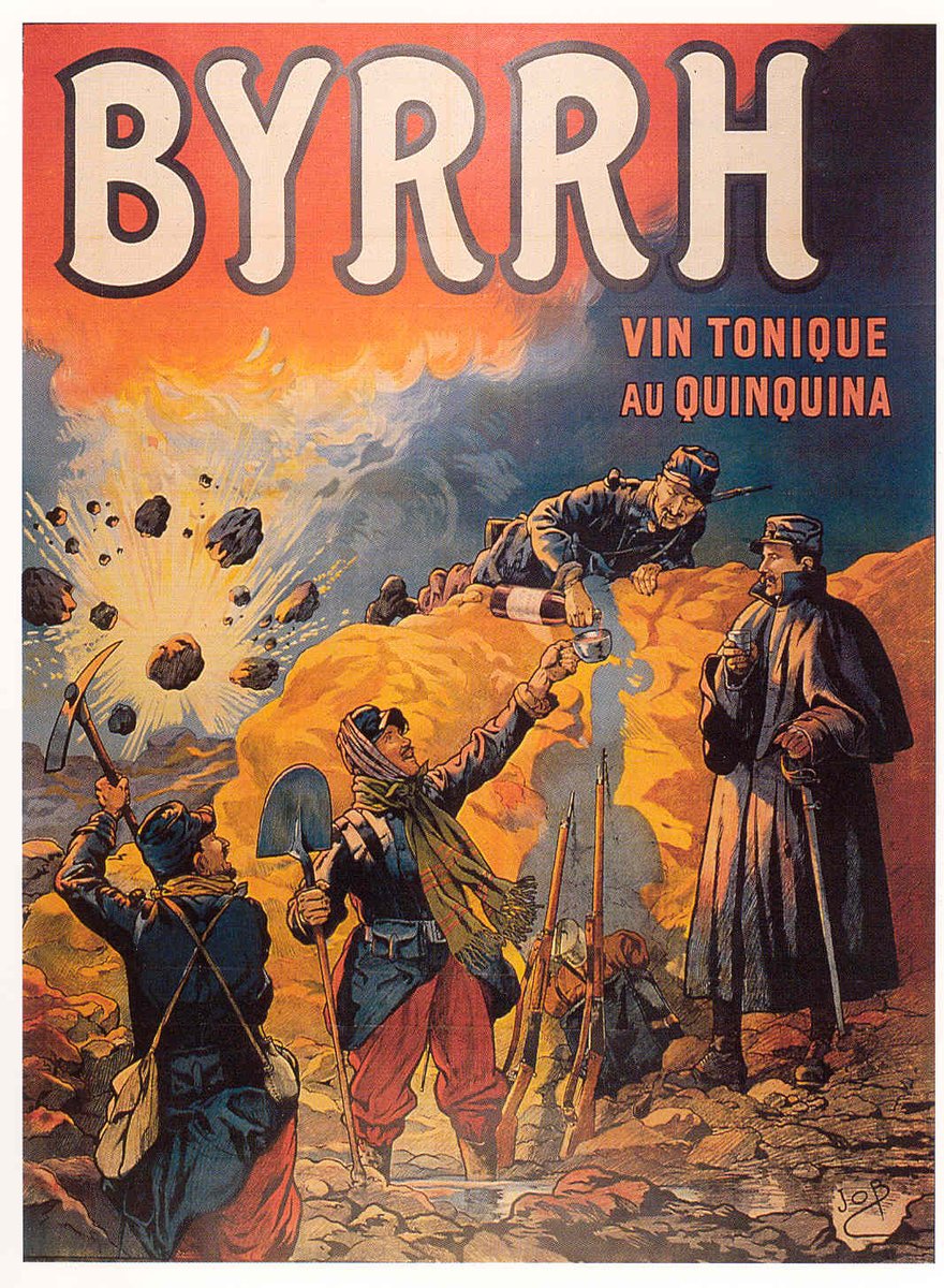 chdelporte's tweet photo. Grande Guerre, publicité et alcool… #WW1 #LoiEvin http://t.co/rv5U7NDtJO