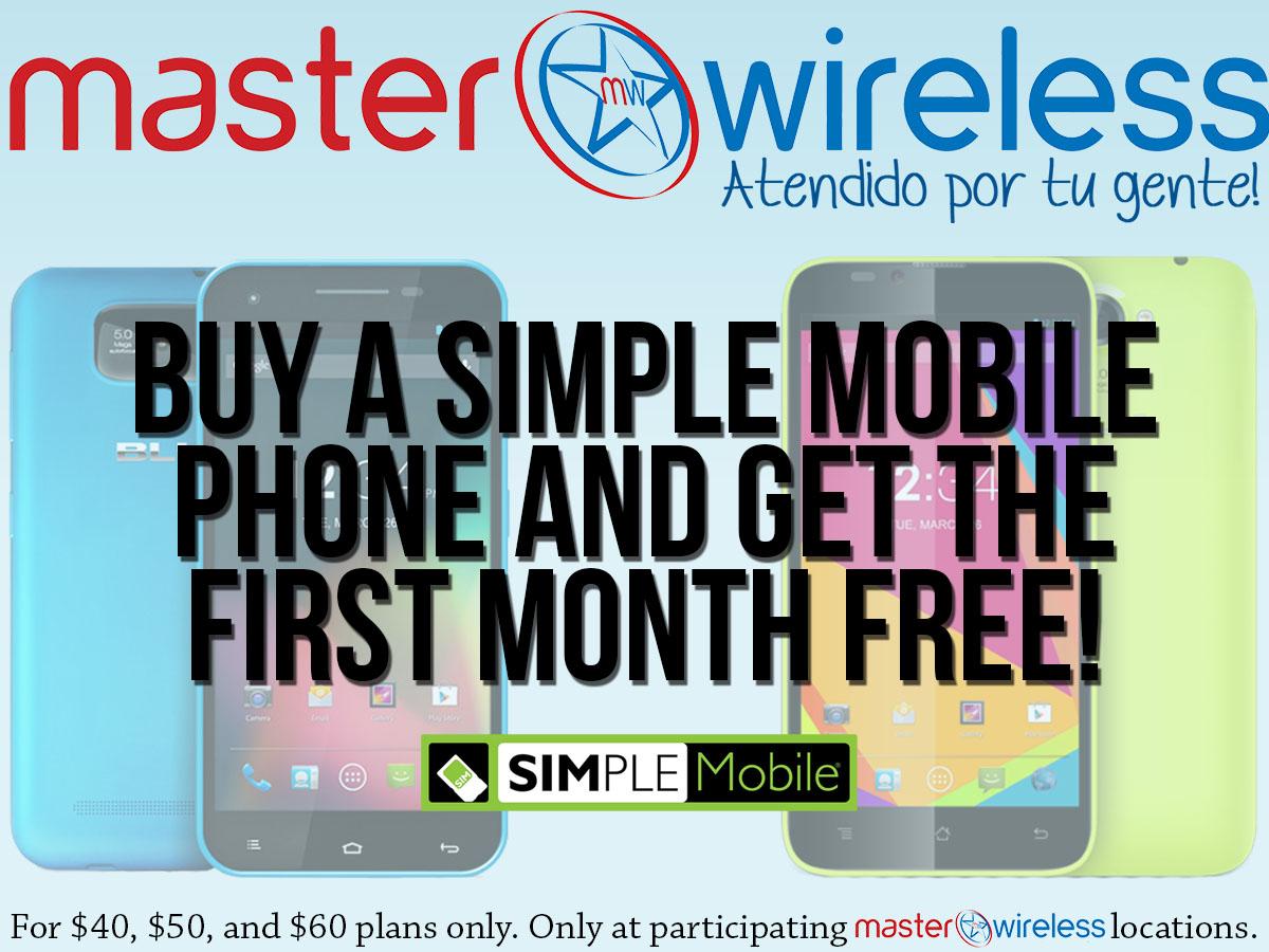 Master_Wireless's tweet photo. #FathersDay made easy. Get dad a Simple Mobile and get the first month FREE. http://t.co/EAdn8tuyUL