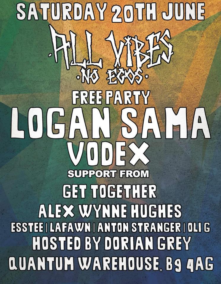 absolutelygor's tweet image. Logan Sama and Vodex in Birmingham Saturday night big vibes big night #allvibesnoegos