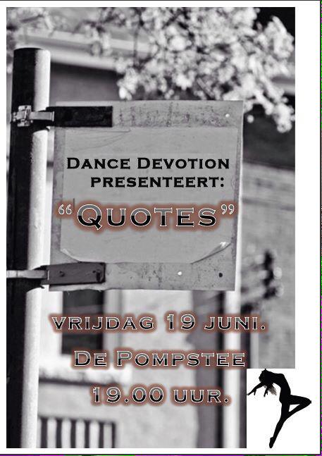 Vrijdag is het zover!! Onze einduitvoering!! Zorg dat je erbij bent!!!