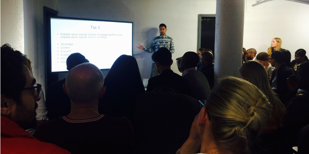 kickbox's tweet image. Had a excellent time networking &amp;amp; sharpening our social media skillz at #SocialStation #LNDTechWeek tonight!