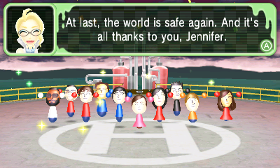 CrystalDreamsYT's tweet image. I did it! I so need to see if I can rewatch the credits to record them... #BattleGroundZ #StreetPass