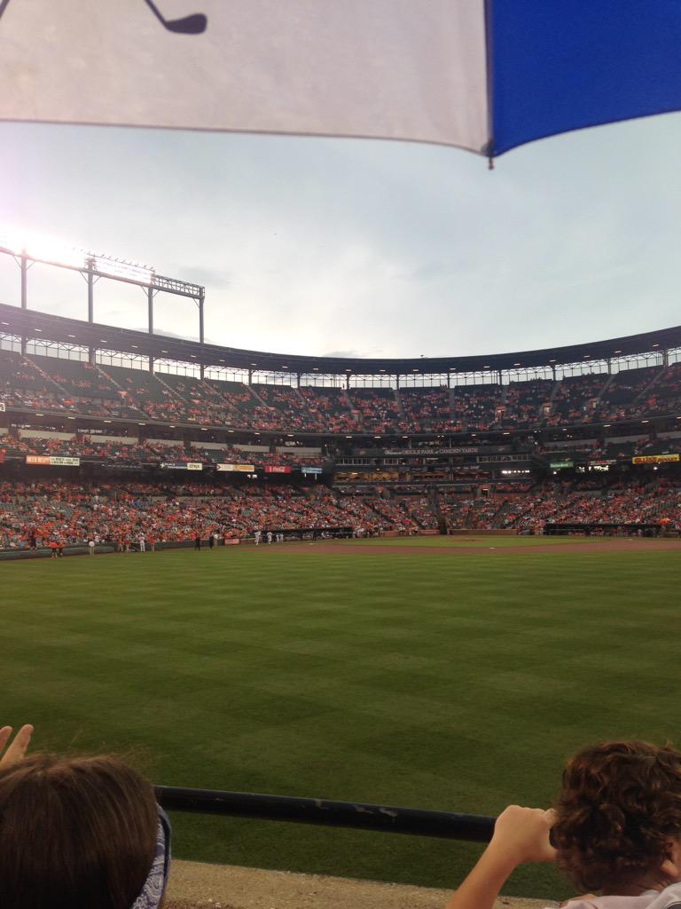 cookie_mamii's tweet image. Section: 90 Row: 2 Seat: 5 #BringMePizza #PizzaBolis @PizzaBolis @Orioles