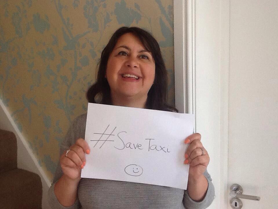 SaveTaxi's tweet image. The lovely Artemis Mercer who spearheaded the campaign &amp;amp; wants to unite London taxi families against TfL #SaveTaxi