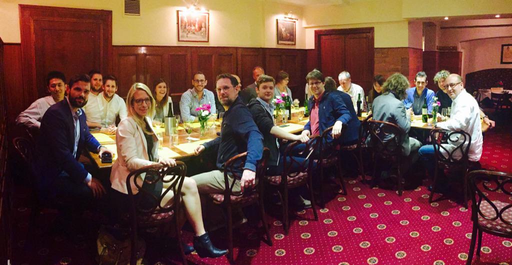 _Georgeth_'s tweet image. Post #blockchainworkshop meal with @IBM, @ethereumproject, @ConsenSysLLC and friends :)