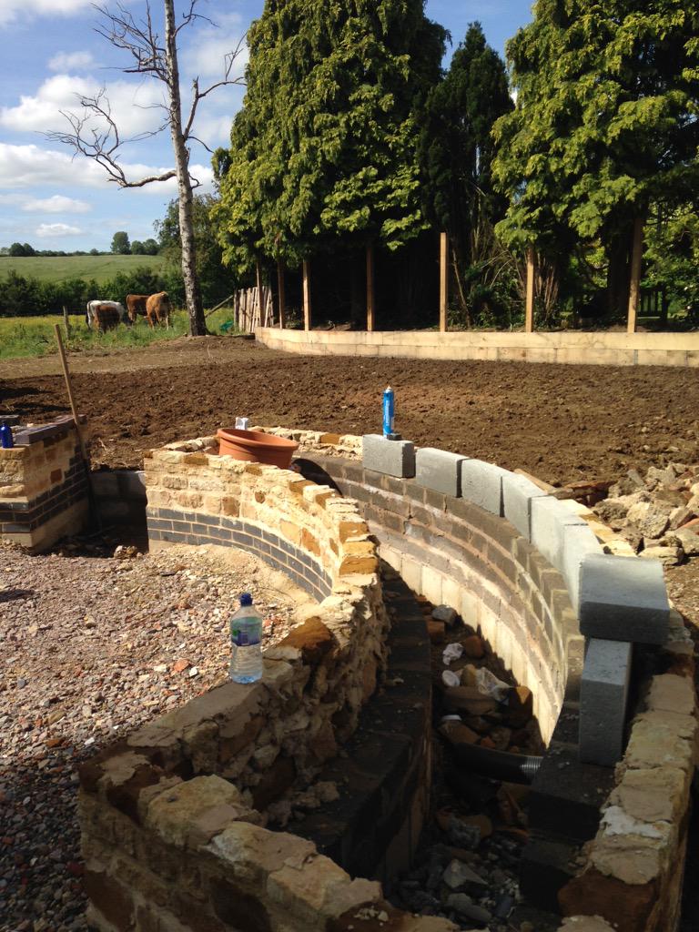 GQgardens's tweet photo. Turf preparation in full swing today! Delightful day! http://t.co/8GTzgFilfR
