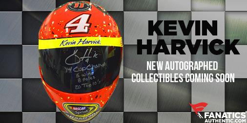 FansAuthentic's tweet photo. .@KevinHarvick autographed helmet w/ 14 Cup Champ, 5 wins, 8 poles, 20 Top 10's inscriptions! This &amp; more COMING SOON http://t.co/2TOHqv7jYd