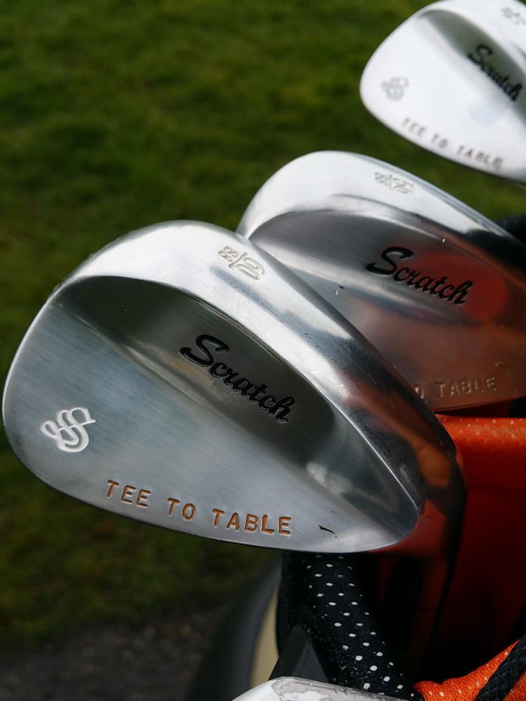 DeannaLAlfredo's tweet image. Just holed a 60 yard shot. My first ever. Thanks @ScratchGolfClub. Gotta say the customer fitting paid off! #golf