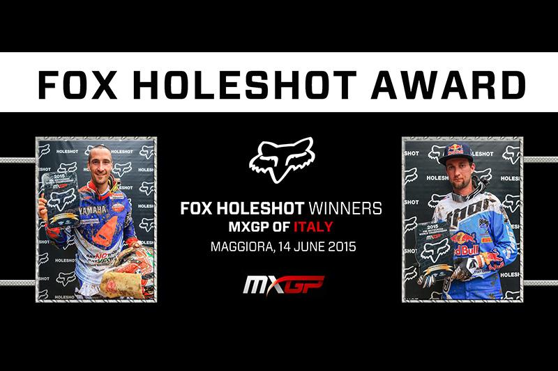 Watch the slow-mo vids of the MXGP FOX Holeshots in Maggiora for MXGP of Italy: youtu.be/k1xjBa2UQyw