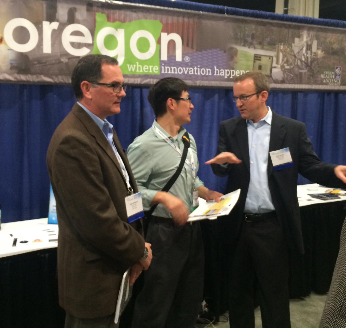 heathastafford's tweet image. Our own I&amp;amp;E team @BusinessOregon with @Oregon_BEST #techconnectworld