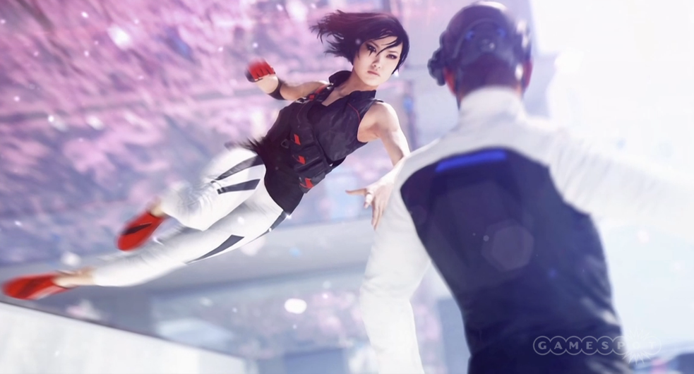 GameSpot's tweet photo. Watch the Mirror's Edge Catalyst #E32015 announcement trailer! #GameSpotE3 http://t.co/wGw8Q104bg http://t.co/2r0PfuSj7S