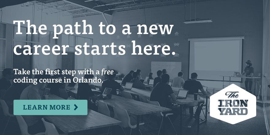 TheIronYard's tweet image. Our free crash courses help you look at code with confidence. Sign up today. bit.ly/1GoCp0F