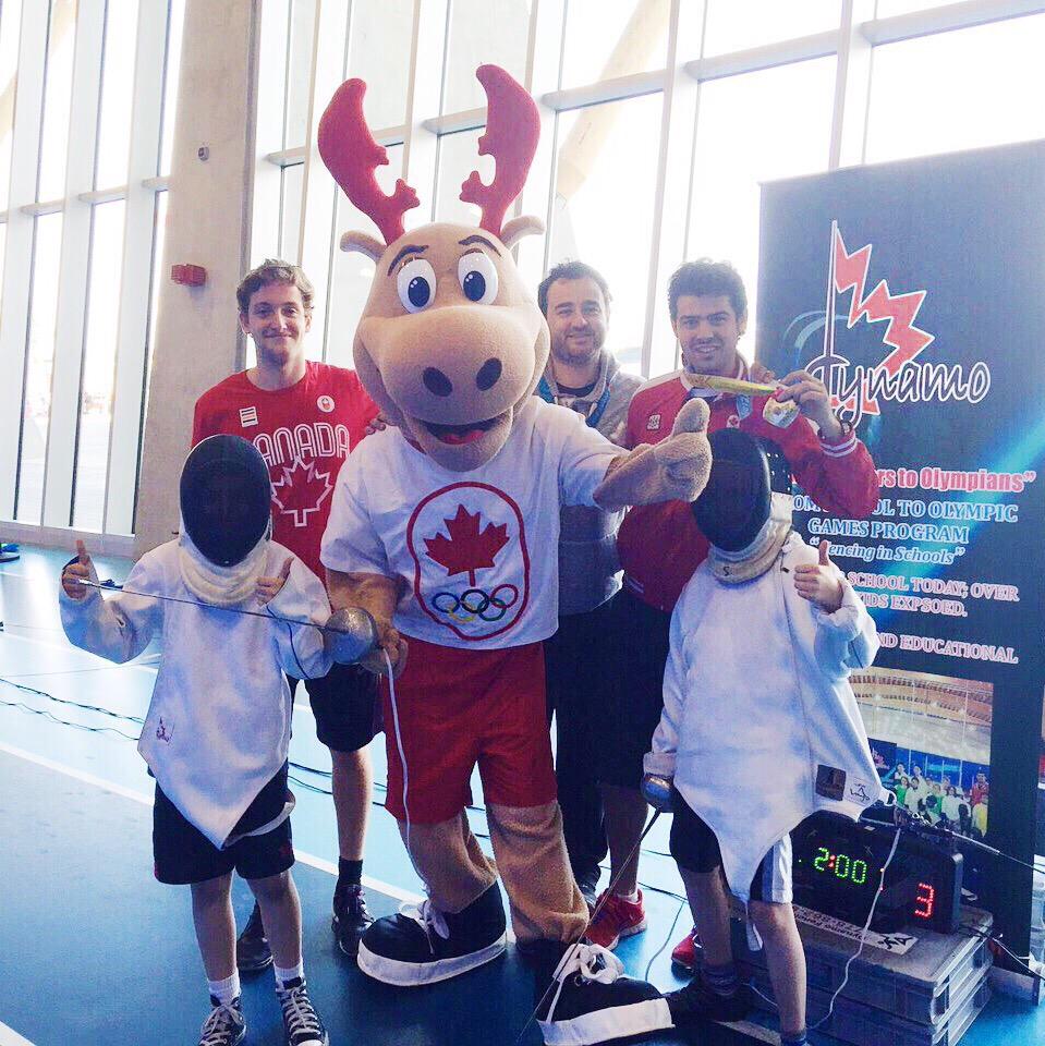 IGFencing's tweet photo. A fantastic day today with @TeamCanada @RichmondOval with over 2500 school children. Nearly 500 new fencers today! http://t.co/WWQVZVfXJn