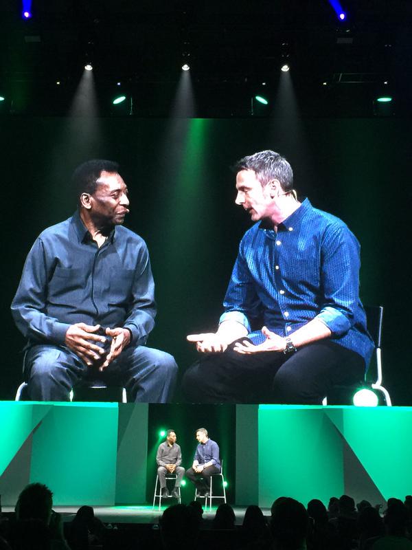 Lideres_Futbol's tweet photo. Impresionante el trailer del FIFA 16 con la presencia de, nada más y nada menos, Pele http://t.co/ZS9Eo9V9X9