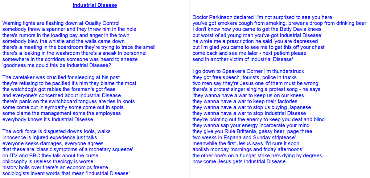 Planet_Wblower's tweet photo. @C7RKY Dire Straits - Industrial Disease http://t.co/CbyGeroUpK 
Ran across this on a forum just now. Thought of you! http://t.co/Qk91KkdiZz