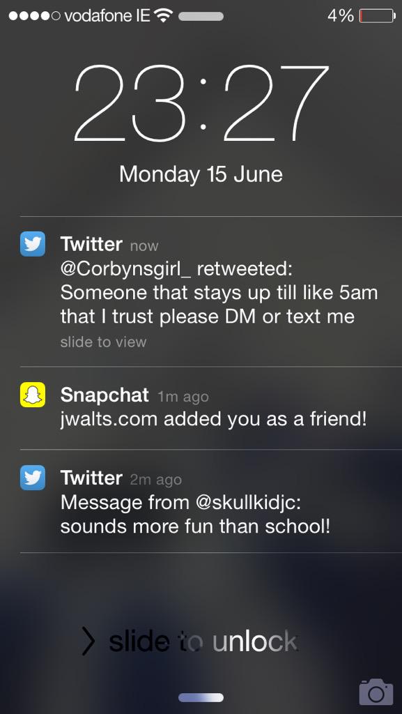 holywalton's tweet photo. this was so random Jack finally added me back😅 http://t.co/HssEUHLhQ7