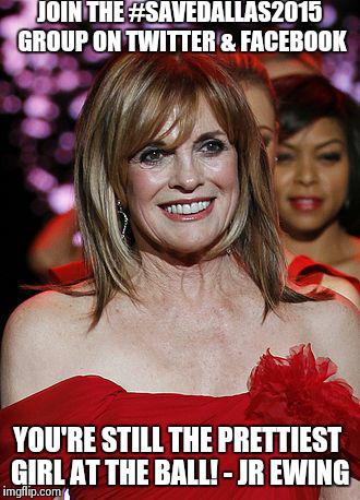 kak089's tweet photo. #SaveDallas2015 @AETV @FOXTV @FXTV  @OWNTV @AMC_TV @AXSTV @CBS @CW_network @lifetimetv @netflix @CBSTweet @WBHomeEnt http://t.co/GWjPshIYxm