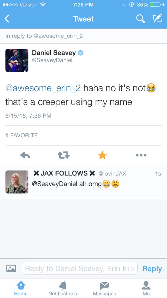 lovinJAX_'s tweet image. @SeaveyDaniel daniel are you proud of me #FirstFavorite #FirstReply #LifeGoals