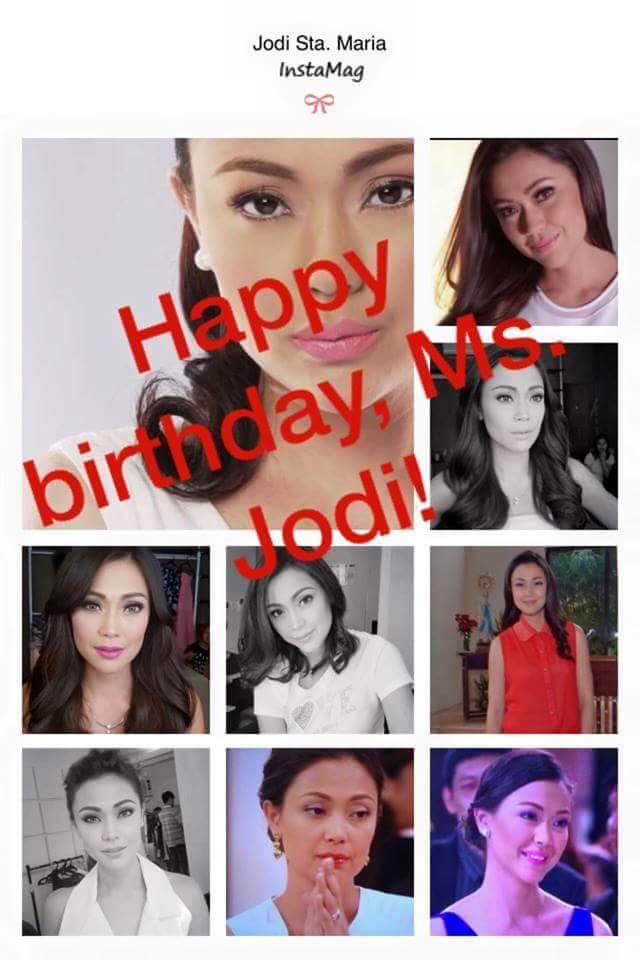 Happy birthday jodi sta maria 