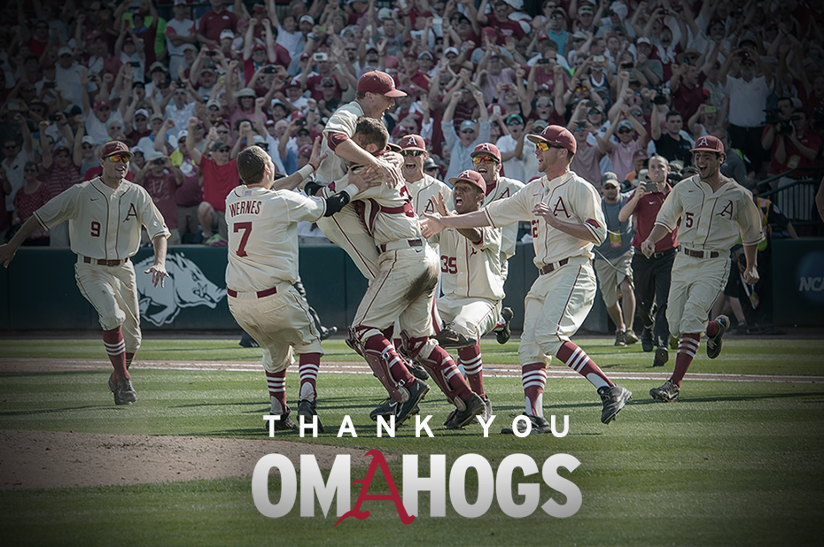 ArkRazorbacks's tweet photo. THANK YOU, #OmaHogs. http://t.co/GHDlDzFDIu