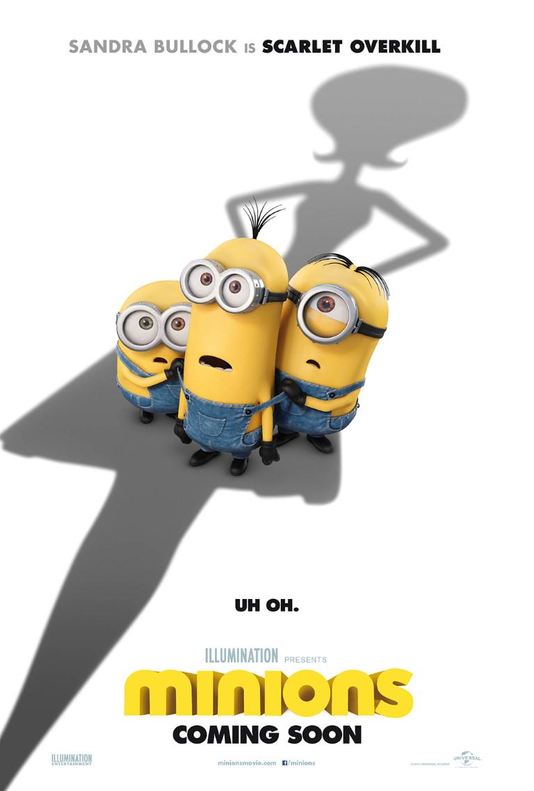 Lihat aksi Kevin, Stuart dan Bob.  MINIONS tayang besok di bioskop. bit.ly/1saJ2dH
