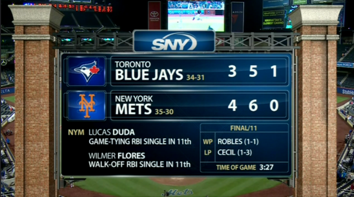 SportsNet New York On Twitter METS WIN Http t co fNCcKvM2fG 