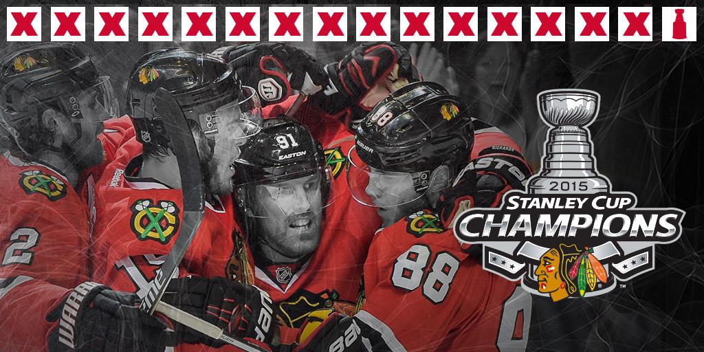 Chicago Blackhawks Stanley Cup Champs