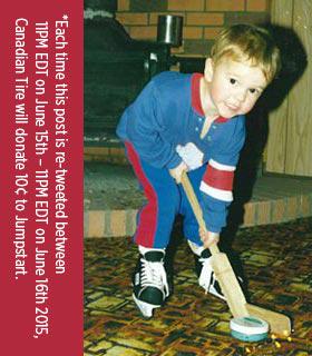 Canadian Tire (@canadiantire) on Twitter photo Congrats JT! RT and we’ll donate* 10₵ to <a href="/CTJumpstart/">Canadian Tire Jumpstart Charities</a> to get more future #StanleyCup winners in the game. #WannaPlay Congrats JT! RT and we’ll donate* 10₵ to <a href="/CTJumpstart/">Canadian Tire Jumpstart Charities</a> to get more future #StanleyCup winners in the game. #WannaPlay