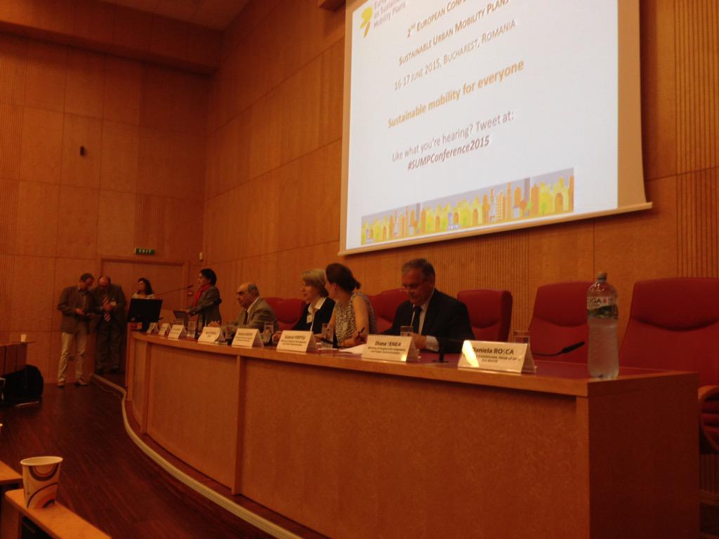 Pentucci's tweet image. Sustainable Mobillity for everyone #Bucarest #Romania #SUMPConference2015 @pumasproject @EUAlpineSpace