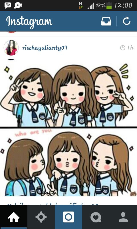 Itu kekitaan yah with <a href="/Rischa_pue/">R Y</a> <a href="/vita_vitut/">Juli Evita</a> hahaha Repost by cha cha