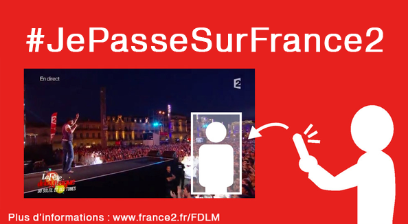 FranceTV's tweet photo. Filmez-vous avec @periscopeco et passez en direct à la TV pour la Fête de la Musique > http://t.co/D9IGGiyggM #FDLM http://t.co/acV0fPAUxi