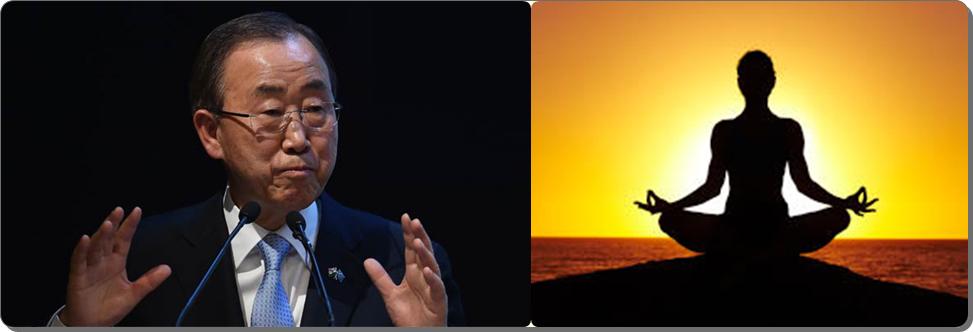 airnewsalerts's tweet image. UN Secretary General Ban Ki-moon :#Yoga does not discriminate, brings satisfaction.